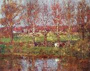 Cows by the Stream